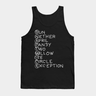 Wednesday Solved The Riddle X Tank Top